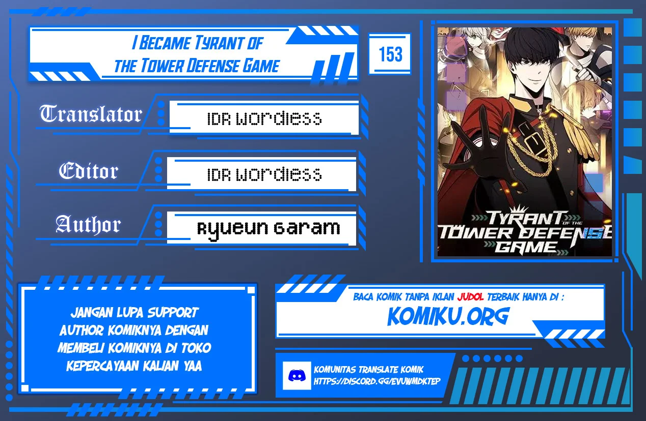 Komik I Became the Tyrant of a Defense Game Chapter 153 Fix gambar 1